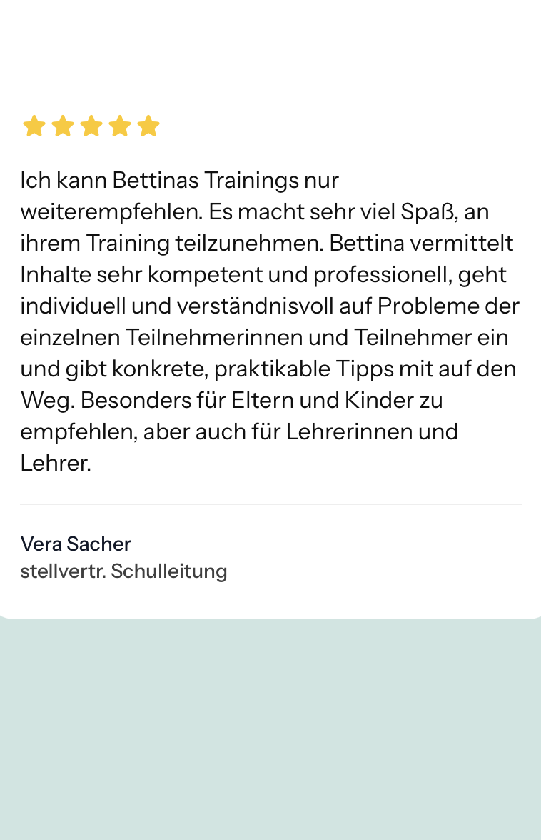 Feedback Sacher