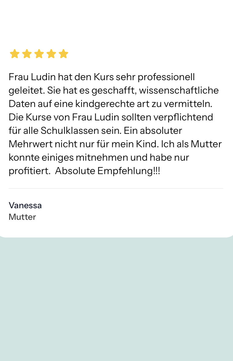 Feedback Vanesssa